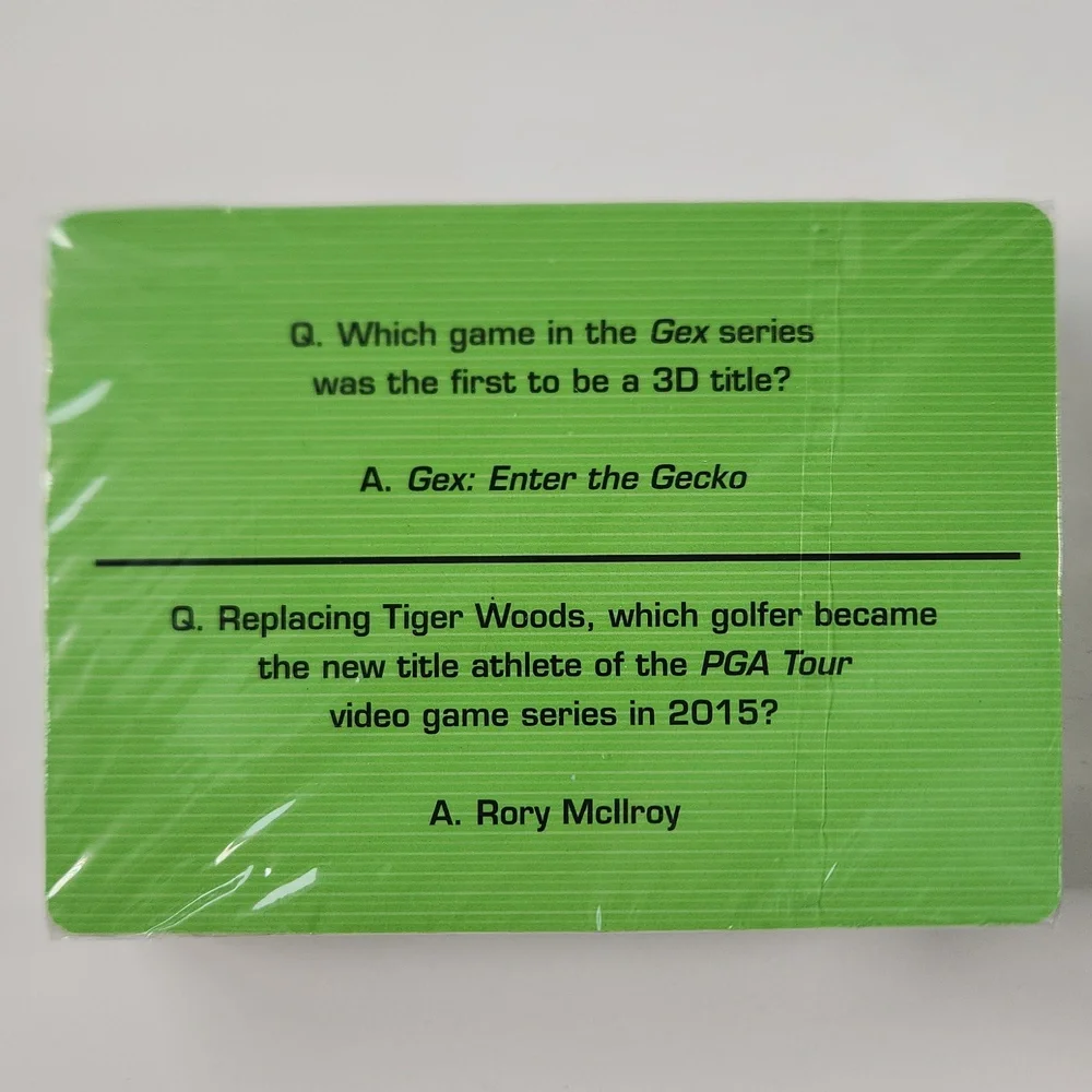 NWT Ultimate Video Game Trivia 300 Questions, Unplayed!